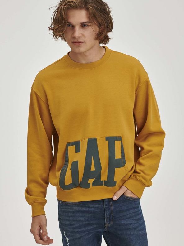 GAP Logo Sweatshirt Gelb
