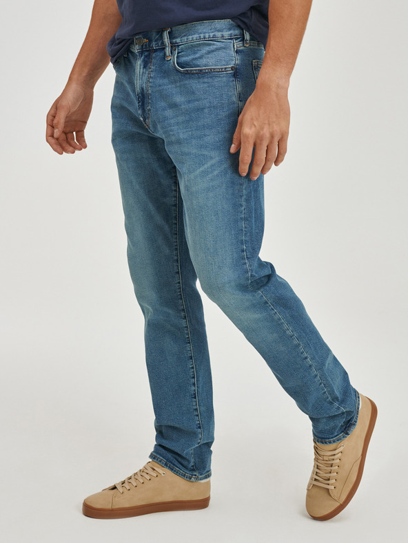 GAP V-Straight Taper Fairfax Medium Jeans Blau
