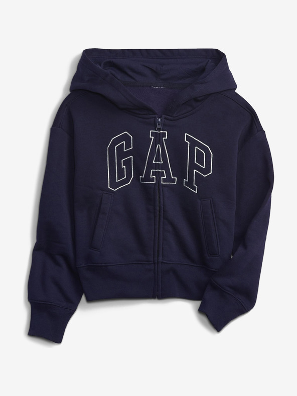 GAP Logo Sweatshirt Kinder Blau