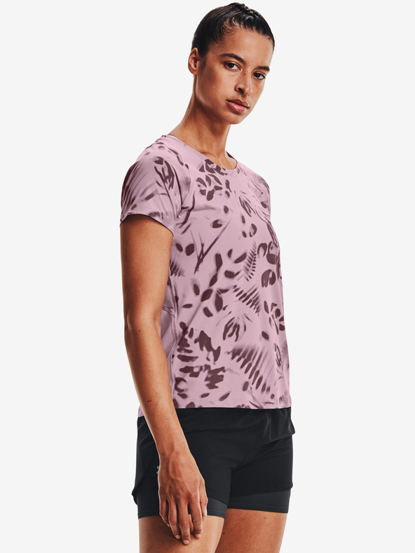 Under Armour Iso-Chill 200 Print T-Shirt Rosa