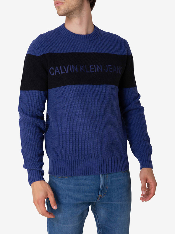 Calvin Klein Pullover Blau