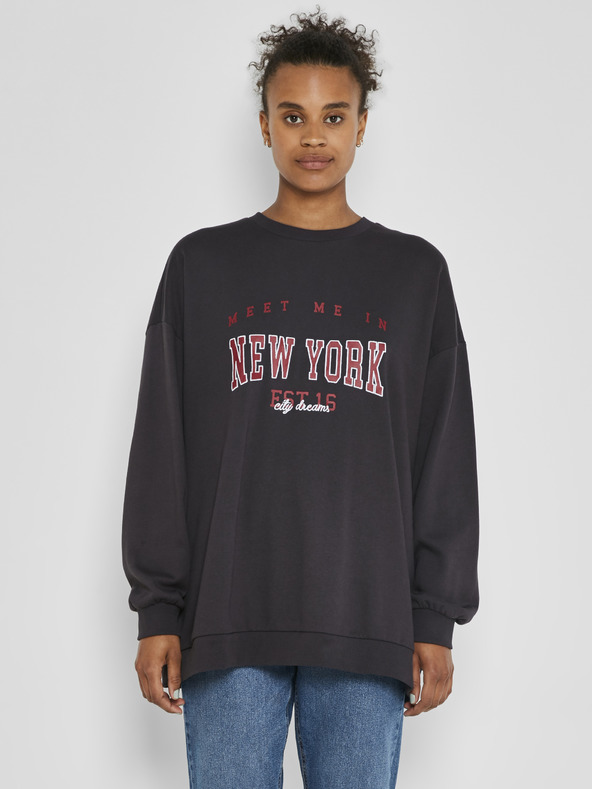 Noisy May College Sweatshirt Grau