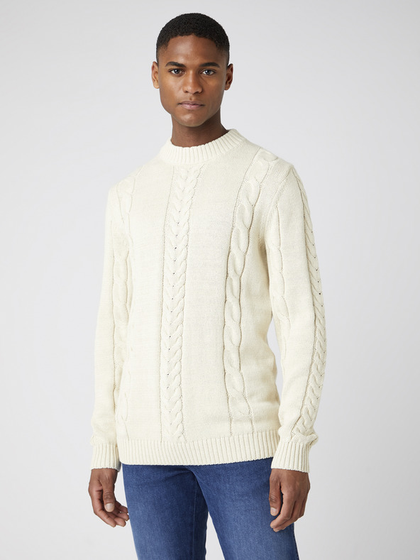 Wrangler Pullover Weiß