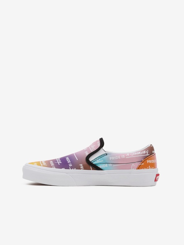 Vans rainbow shop slip on shoes