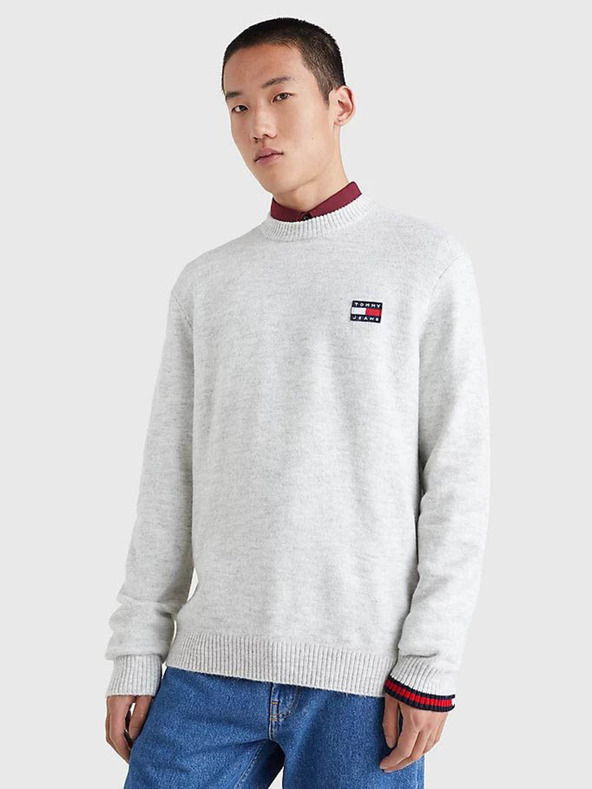 Tommy Jeans Pullover Grau