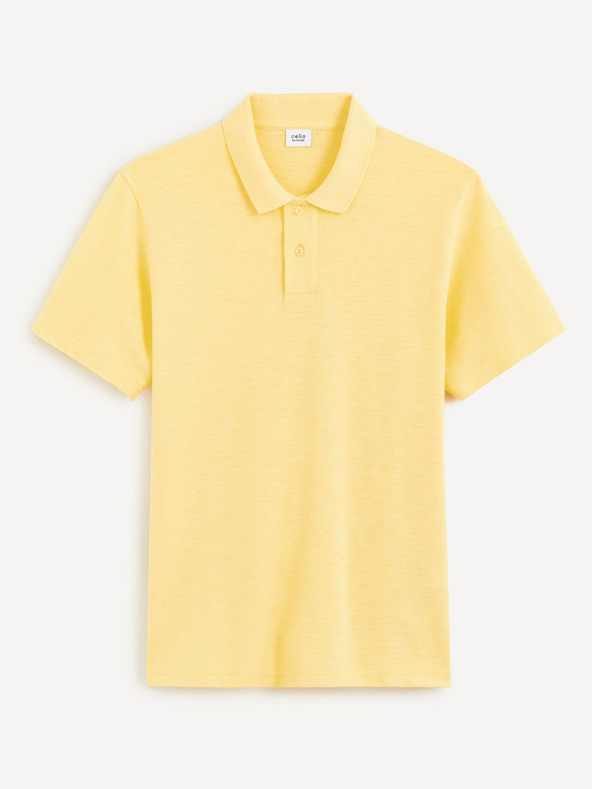 Celio Cesunny Polo T-Shirt Gelb