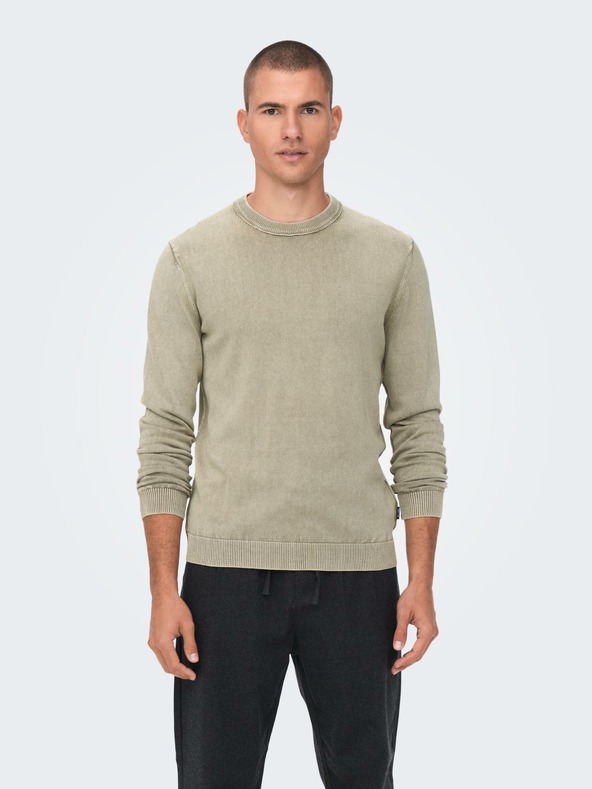 ONLY & SONS Clark Pullover Beige