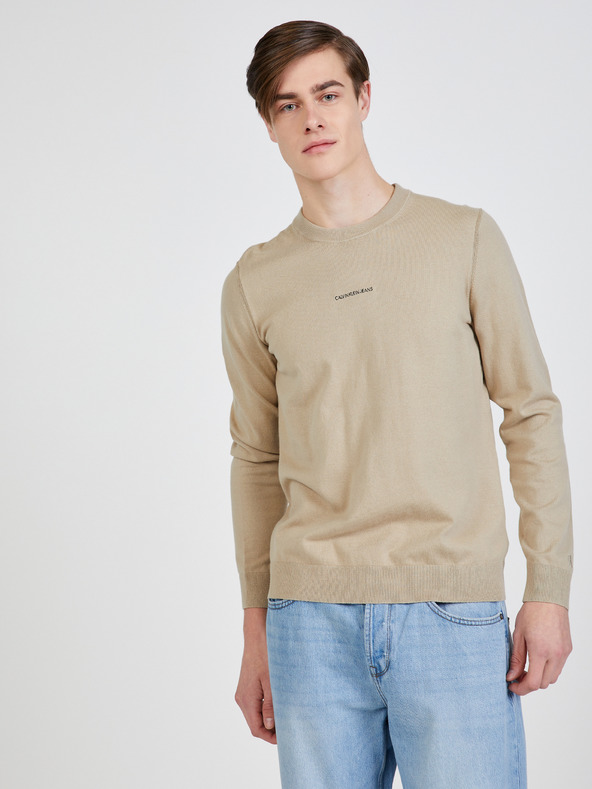 Calvin Klein Jeans Essential Sweatshirt Beige