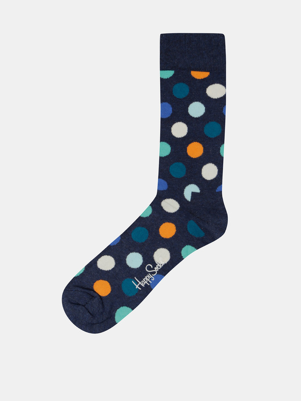 Happy Socks Big Dots Socken Blau