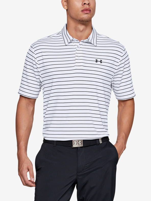 Under Armour Playoff Polo T-Shirt Weiß