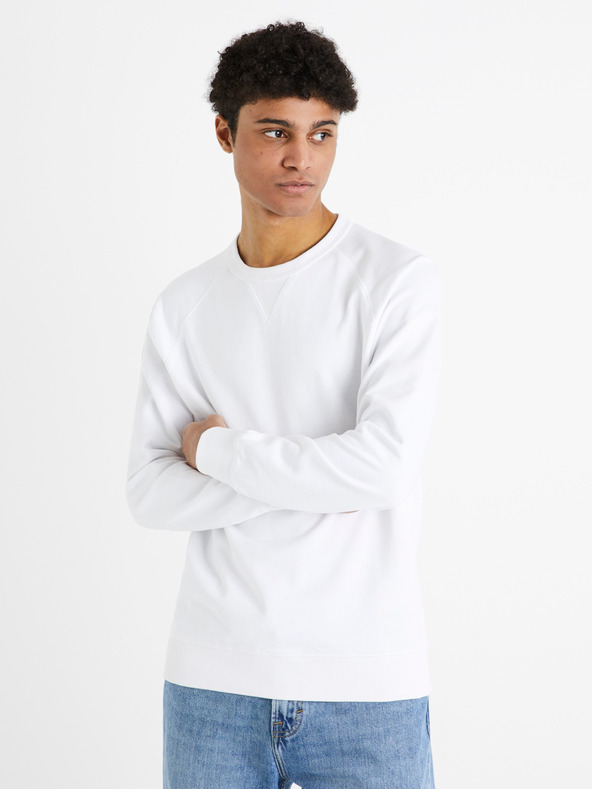 Celio Debiais Sweatshirt Weiß