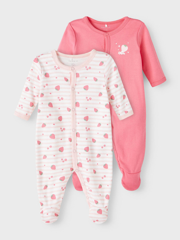 name it Night suit Body Kinder Rosa