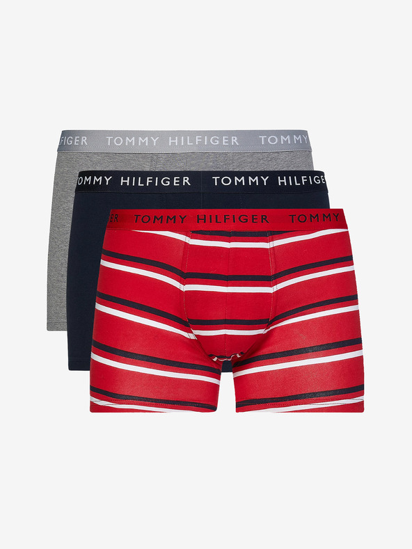 Tommy Hilfiger Underwear Boxershorts 3 Stück Grau