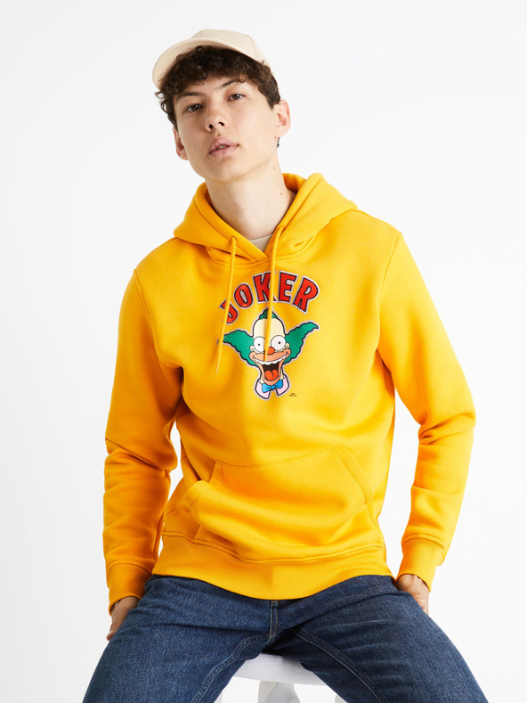 Celio The Simpsons Sweatshirt Gelb