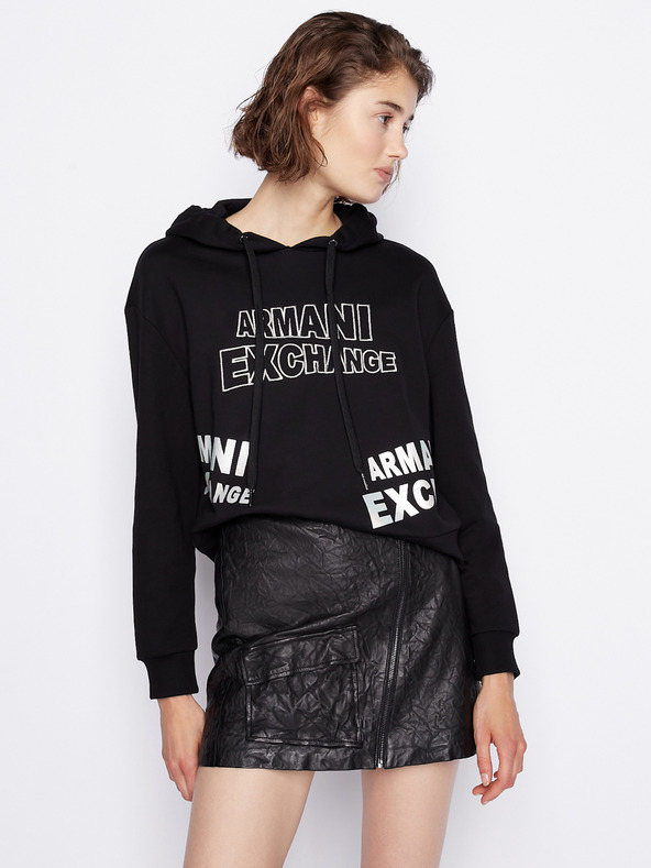 Armani Exchange Sweatshirt Schwarz