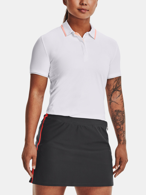 Under Armour UA Iso-Chill SS Polo T-Shirt Weiß