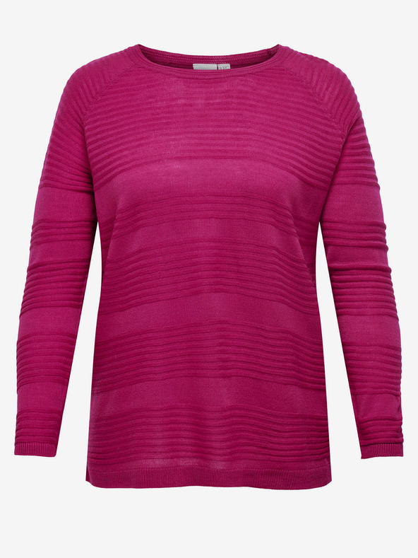ONLY CARMAKOMA Airplain Pullover Rosa