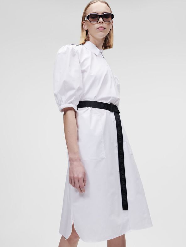 Karl Lagerfeld Kleid Weiß