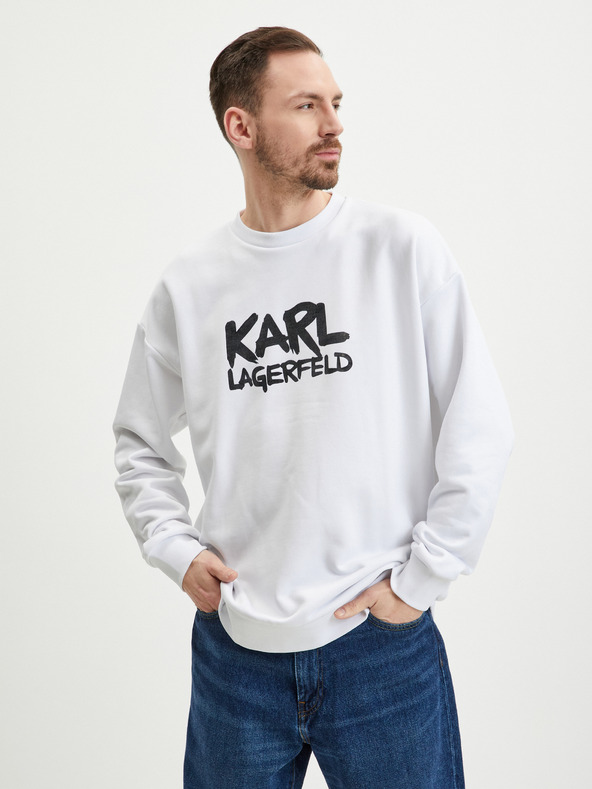 Karl Lagerfeld Sweatshirt Weiß