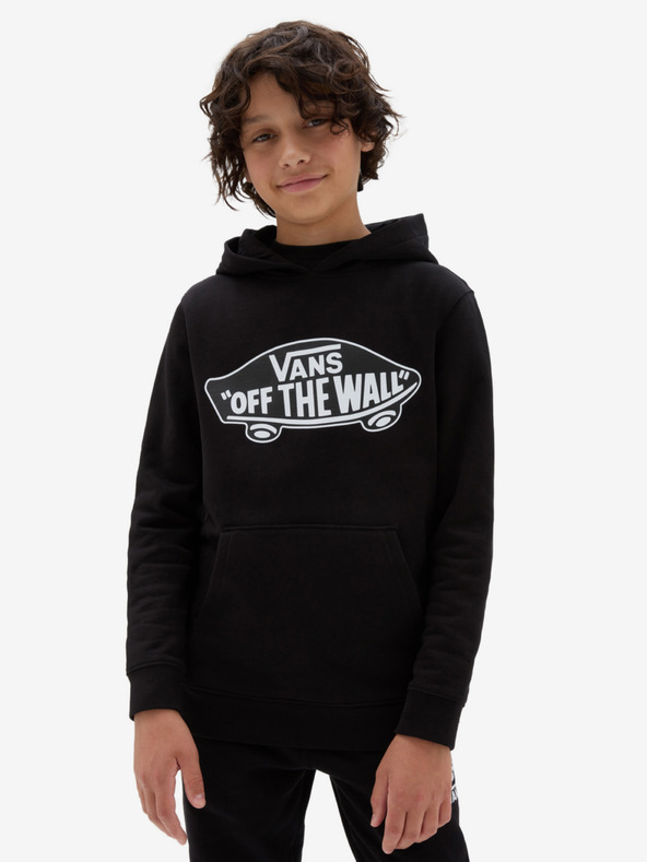 Vans Style 76 Sweatshirt Kinder Schwarz
