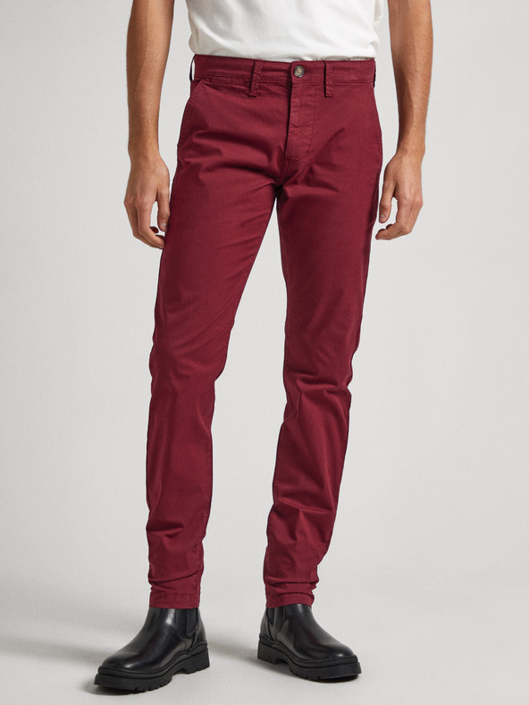 Pepe Jeans Charly Chino Hose Rot