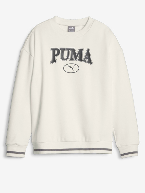 Puma Squad Crew Sweatshirt Kinder Weiß
