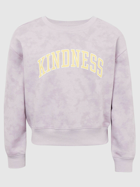 GAP Kindness Sweatshirt Kinder Lila
