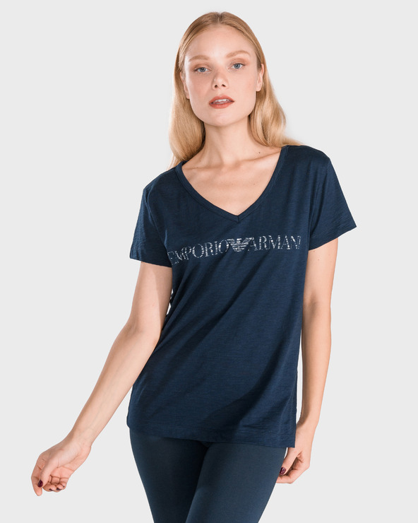 Emporio Armani T-Shirt zum Schlafen Blau