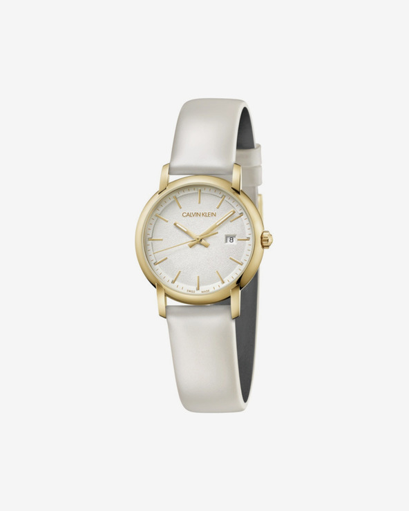 Calvin Klein Established Armbanduhr Weiß